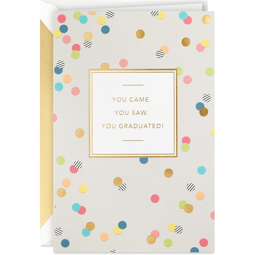 image:imageHallmark Signature Graduation Card Came Saw GraduatedCame  Saw  Graduated
