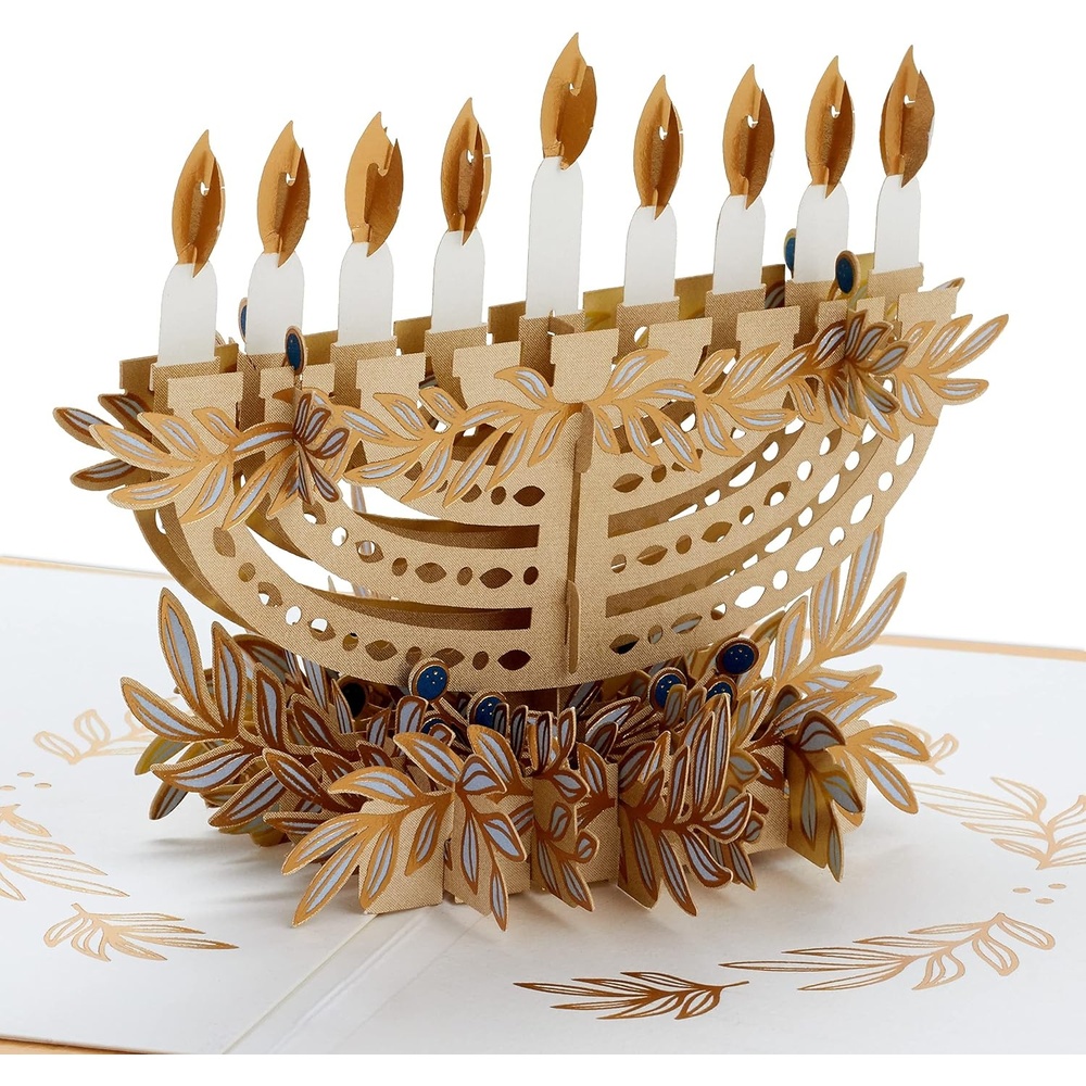 image:imageHallmark Signature Paper Wonder Pop Up Hanukkah Card Menorah