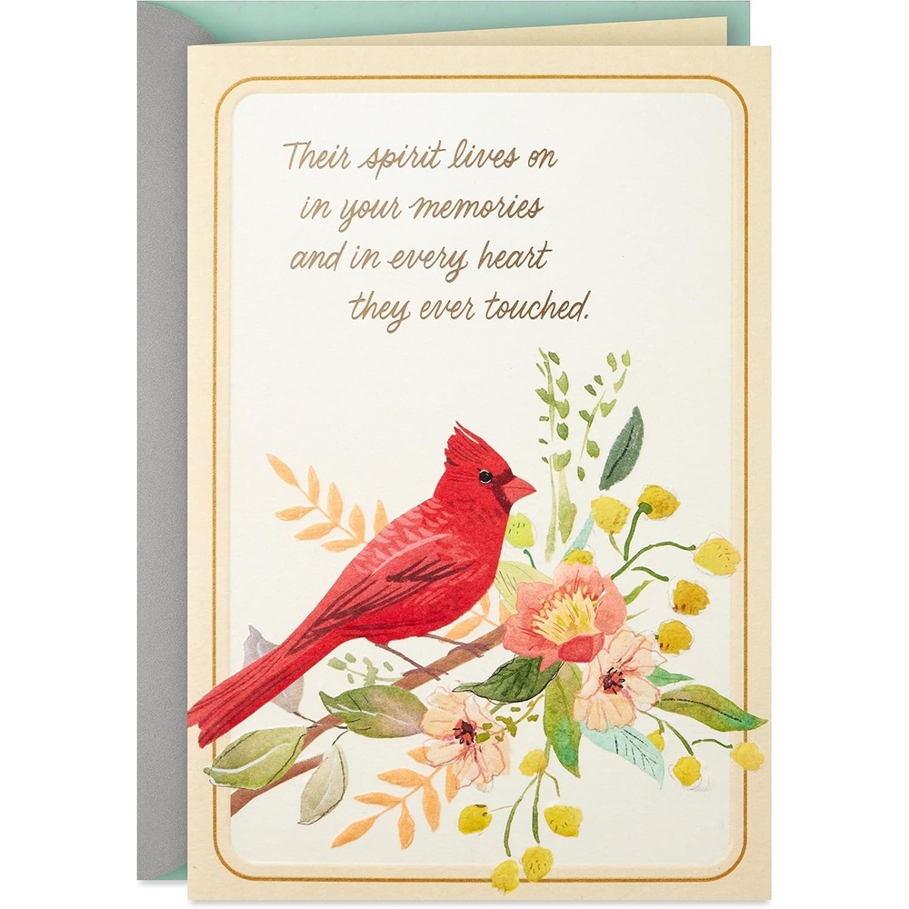 image:imageHallmark Sympathy Card Tree Every Prayer for PeaceLove Sees Us Through