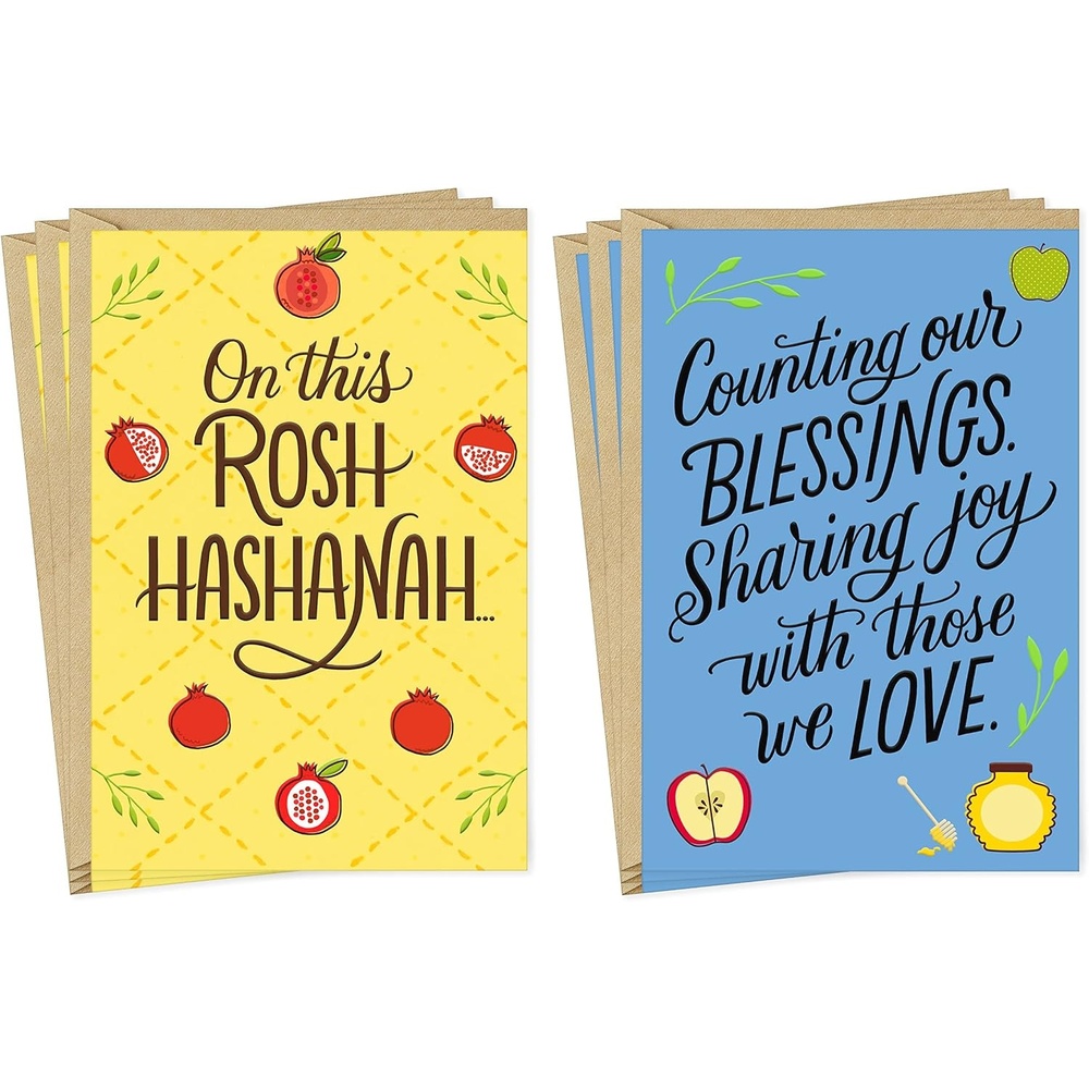 image:imageHallmark Tree of Life Rosh Hashanah Card Assortment Sharing Joy 6 cards with EnvelopesRosh Hashanah  Sharing Joy