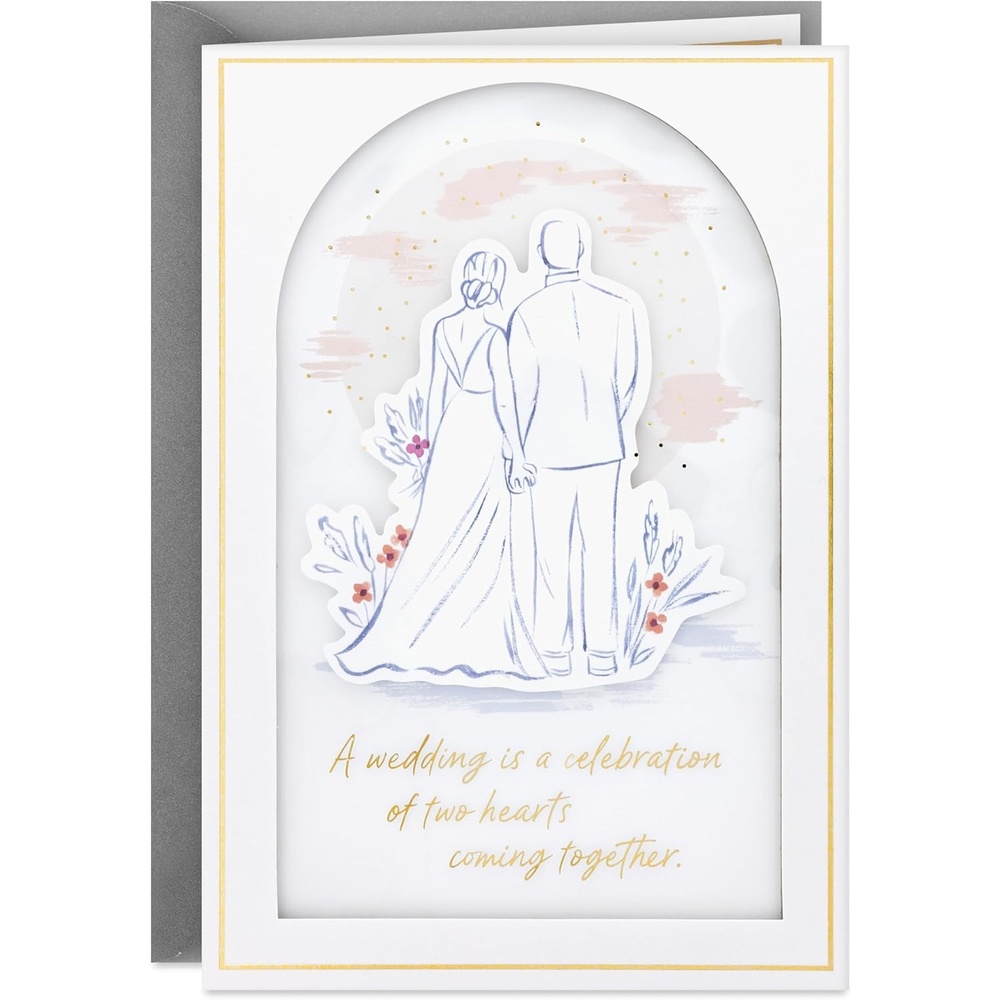 image:imageHallmark Wedding Card for Couple Celebrating Two Hearts