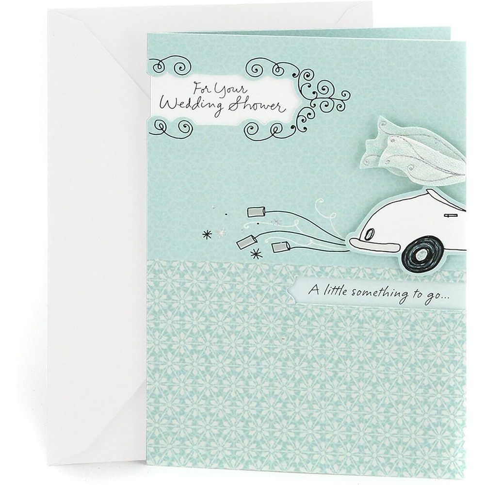 image:imageHallmark Wedding Shower Greeting Card GetAway Car