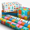 Rainbow Block Letters  Stripes  Exclamation Points