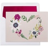 Floral Wreath Heart