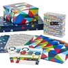 Colorful Geometric  Stripes  Dots