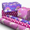 Unicorns  Rainbows  Polka Dots (3 Mini Rolls)
