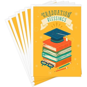 DaySpring Religious Graduation Cards, Blessings (6 Cards with Envelopes)