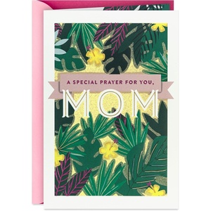 DaySpring Religious Sympathy Card (Better Place)(A Special Prayer for You  Mom)