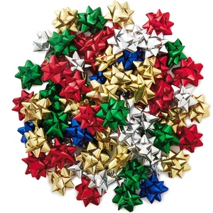 Hallmark 3″ Gift Bow Holiday Assortment (75 Bows: Red, Gold, Green, Silver, Blue) for Christmas, Hanukkah, Birthdays, Presents(75 Count Holiday Bows)