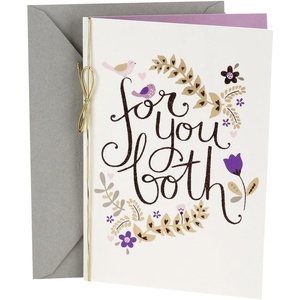 Hallmark Anniversary Card for Couple (Coffee, So Good Together)(Birds and Flowers)
