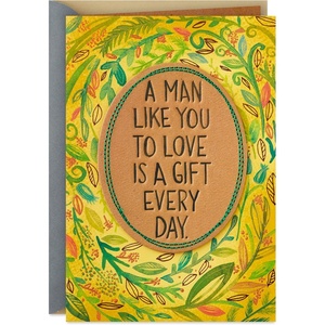 Hallmark Birthday Card for Husband or Boyfriend (A Gift Every Day)(A Gift Every Day)