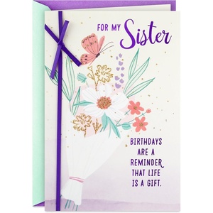 Hallmark Birthday Card for Sister (Life is a Gift)(Life is a Gift)