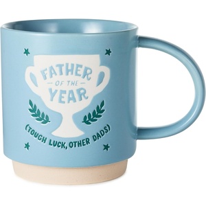 Hallmark Ceramic Coffee Mug, 16oz (Birthday Balloons) Birthday Gift for Teacher, Friend, Coworker(Mug for Dad)