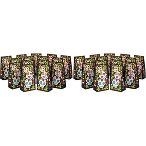 Hallmark Day of the Dead Party Favor and Wrapped Treat Bags (15 Ct.) for Halloween, Día de los Muertos, Class Parties, Care Packages and More(Treat (Pack of 2))
