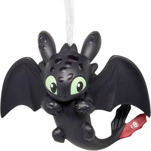 Hallmark DreamWorks Dragons Toothless Christmas Ornament, Movie Gifts