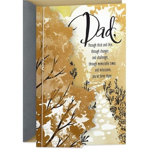 Hallmark Father’s Day Card (Through Thick and Thin)(Through Thick and Thin)