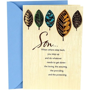 Hallmark Father’s Day Card for Son (A Fine Example of a Good Man), Model: 599FFW9592(Multicolor)