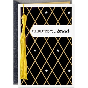 Hallmark Graduation Card (Cap and Gown)(Celebrating You)