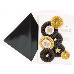 Hallmark Graduation Card for High School or College (Rad Grad)(Folded Paper Medallions)