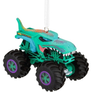 Hallmark Hot Wheels Monster Trucks Mega-Wrex Christmas Ornament, Gifts for Kids