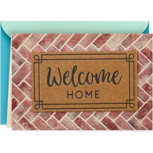 Hallmark Housewarming Card (Welcome Home Doormat)(11)