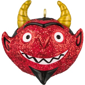 Hallmark Keepsake 1″ Mini Halloween Ornament 2025, Spooky Little Skull, Halloween Decorations(2026 Darling Little Devil)