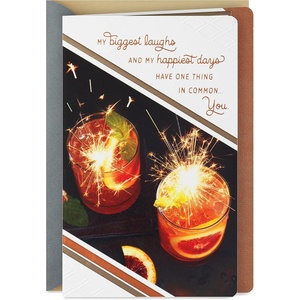 Hallmark Love Card (Heart in Envelope) for Anniversary, Romantic Birthday, Sweetest Day(This Kind of Love)