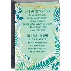 Hallmark Love Card for Her (We’re Meant to Be) for Anniversary, Romantic Birthday(Love You For the Rest of My Life)