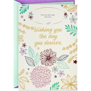 Hallmark Mother’s Day Card for Grandmother, Nana, Mimi, Abuela (Personalized Stickers)(Personalize with Grandma’s Nickname)