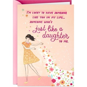 Hallmark Mother’s Day Card for Like A Daughter or Daughter-in-Law (A Naturally Great Mom)(A Naturally Great Mom)