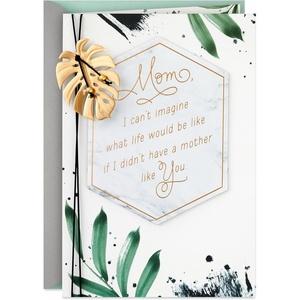 Hallmark Mother’s Day Card for Mom (Sunshine) from Daughter or Son, Mom Birthday Card, Thank You, Appreciation, All Occasion(Remarkable Woman)