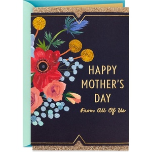 Hallmark Mothers Day Card from All of Us (So Lucky to Have You)(From All of Us  So Lucky to Have You)