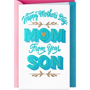 Hallmark Mother’s Day Card from Son (Thankful for Everything)(Mom from Son)