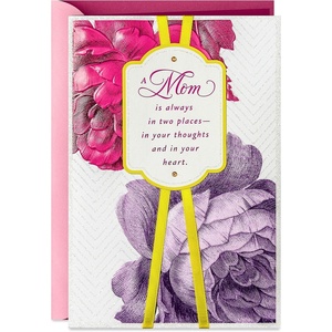 Hallmark Mothers Day Card from Son or Daughter (In My Thoughts and My Heart)(In My Thoughts and My Heart)