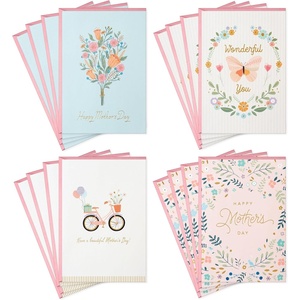 Hallmark Mothers Day Cards Assortment, Flowers (16 Cards with Envelopes)