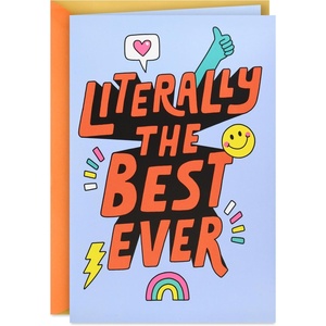 Hallmark Musical Kids Birthday Card with Light (Literally The Best Ever)