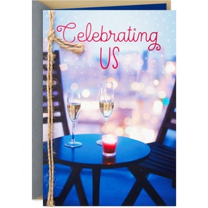 Hallmark Our Anniversary Card (Celebrating Our Love).(Celebrating Our Love)