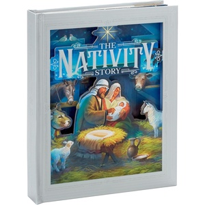 Hallmark Peanuts A Charlie Brown Christmas, Large Lighted Pop-Up Book with Sound, Gift for Kids(Nativity Pop-Up)
