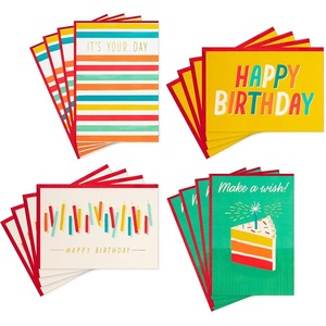 Hallmark Religious Birthday Cards Assortment (Birthday Blessings, 12 Cards and Envelopes)(Make a Wish)