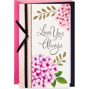 Hallmark Romantic Mothers Day Card for Wife, Girlfriend, or Partner (Love You Always)(Greeting Card)