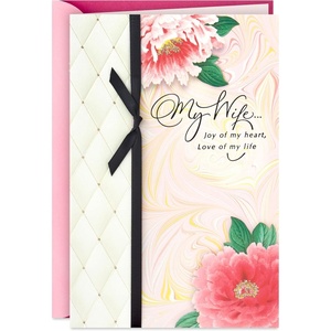 Hallmark Romantic Mothers Day Card for Wife (Love of My Life)(Love of My Life)