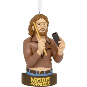 Hallmark Saturday Night Live More Cowbell Christmas Ornament, SNL 50th Gifts