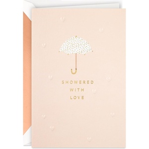 Hallmark Signature Bridal Shower Card (Showered with Love)(Card)