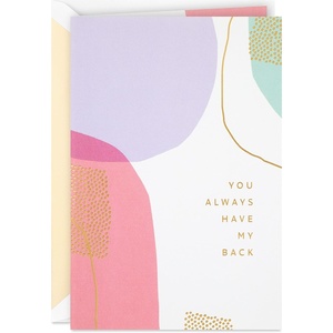 Hallmark Signature Mother’s Day Card (Have My Back and My Heart) for Anniversary, Birthday for Her, Any Occasion