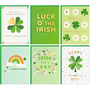 Hallmark St. Patrick’s Day Card Assortment (24 Blank Cards with Envelopes) for Kids, Teens, Friends(St. Patrick’s Day Wishes Card Assortment)