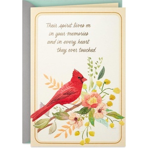 Hallmark Sympathy Card, Tree (Every Prayer for Peace)(Love Sees Us Through)