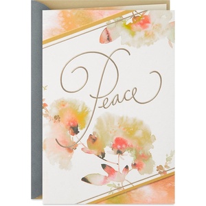 Hallmark Sympathy Card, Tree (Every Prayer for Peace)(Peace)