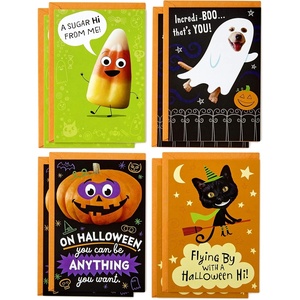 Hallmark Thanksgiving Cards Assortment, Give Thanks (8 Cards with Envelopes)(Candy Corn Cards  8 Pack)