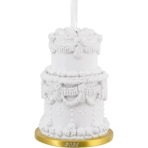 Hallmark Tiered Wedding Cake 2025 Christmas Ornament, Wedding Gifts