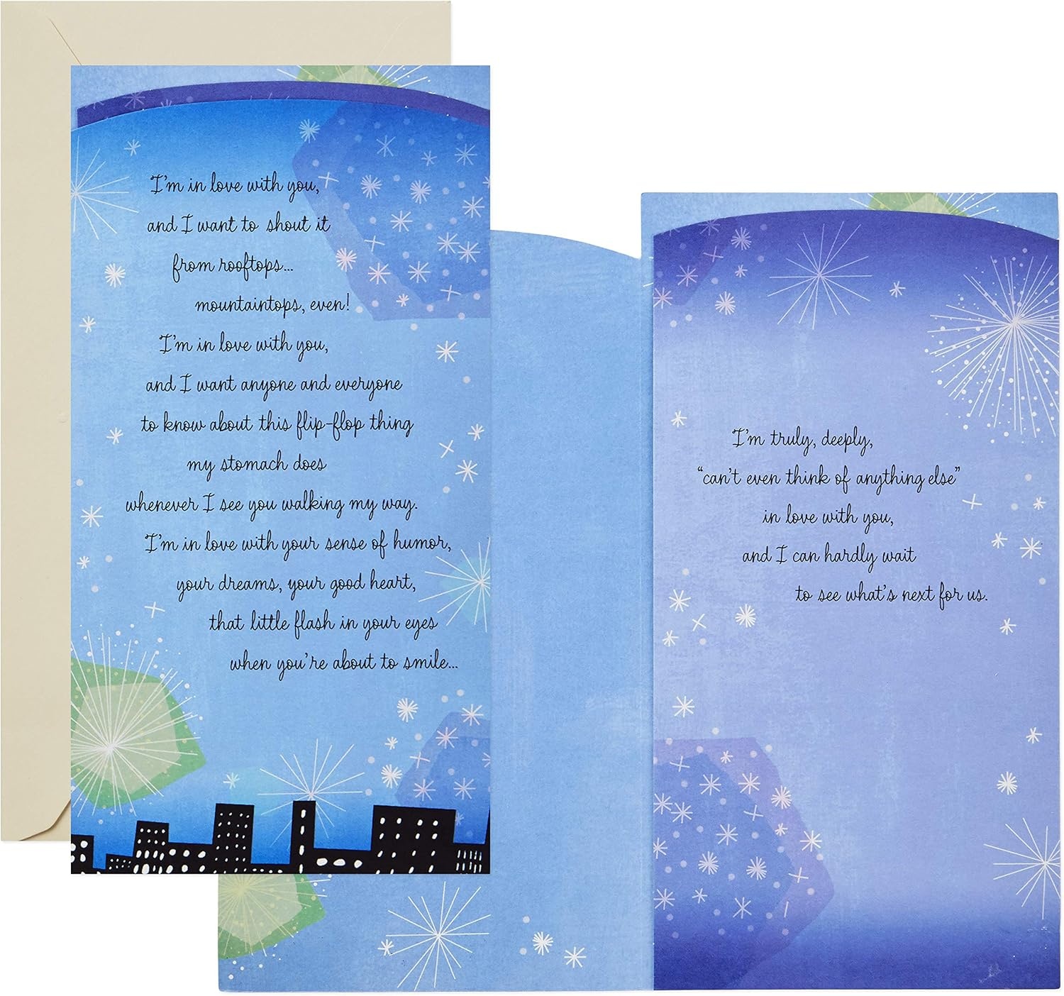 image:imageHallmark Love Card Assortment 6 Cards with Envelopes for New Relationship Miss You Time Apart Just BecauseMulticolorAssorted